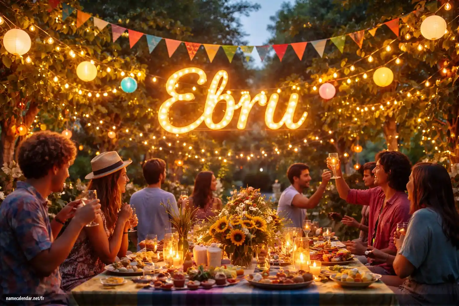 Célébration du jour du nom et du nom - Ebru
