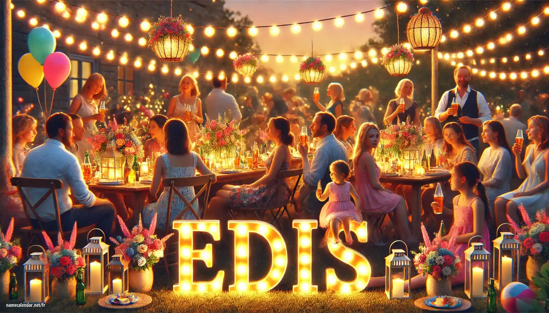 Célébration du jour du nom et du nom - Edis