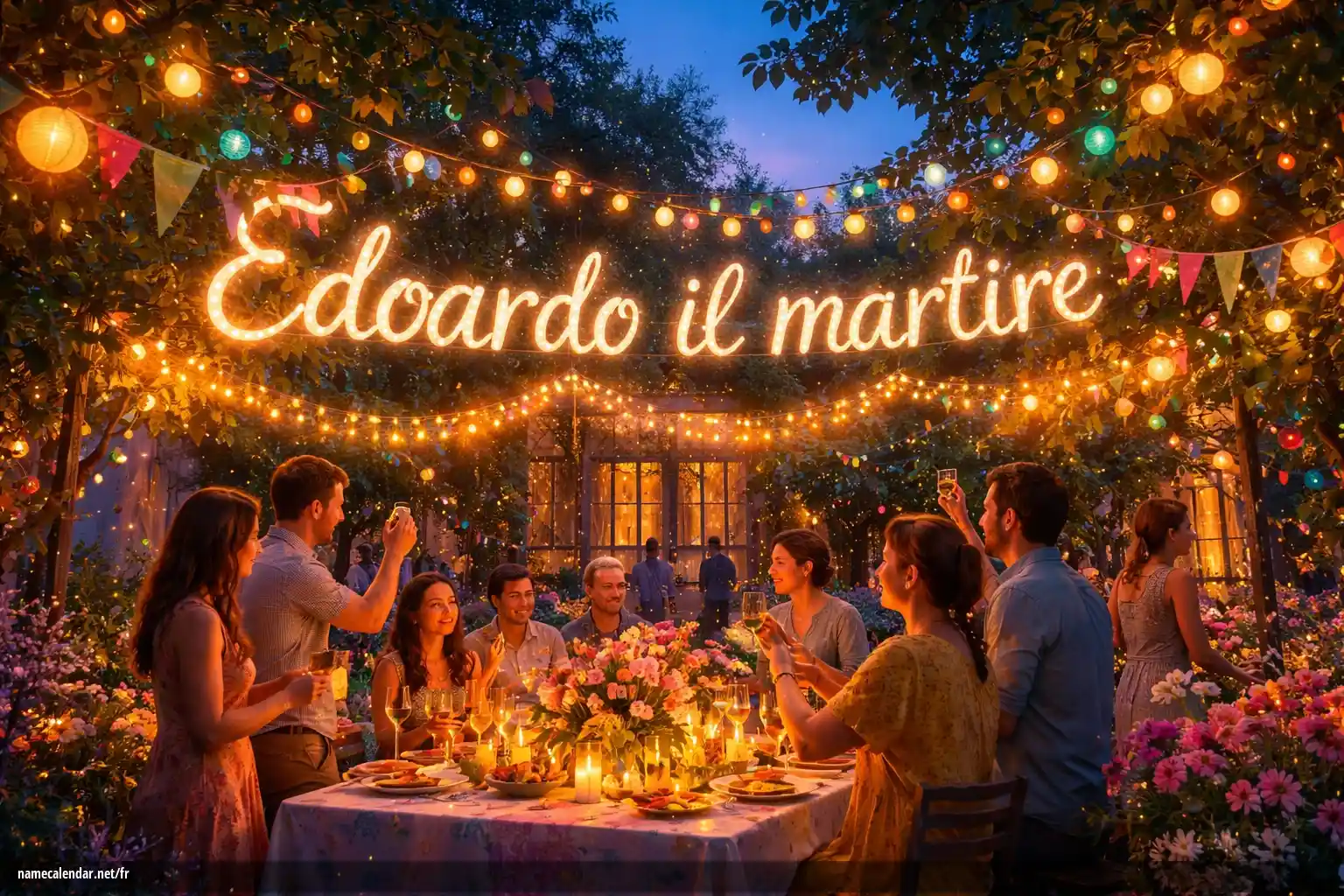 Célébration du jour du nom et du nom - Edoardo il martire