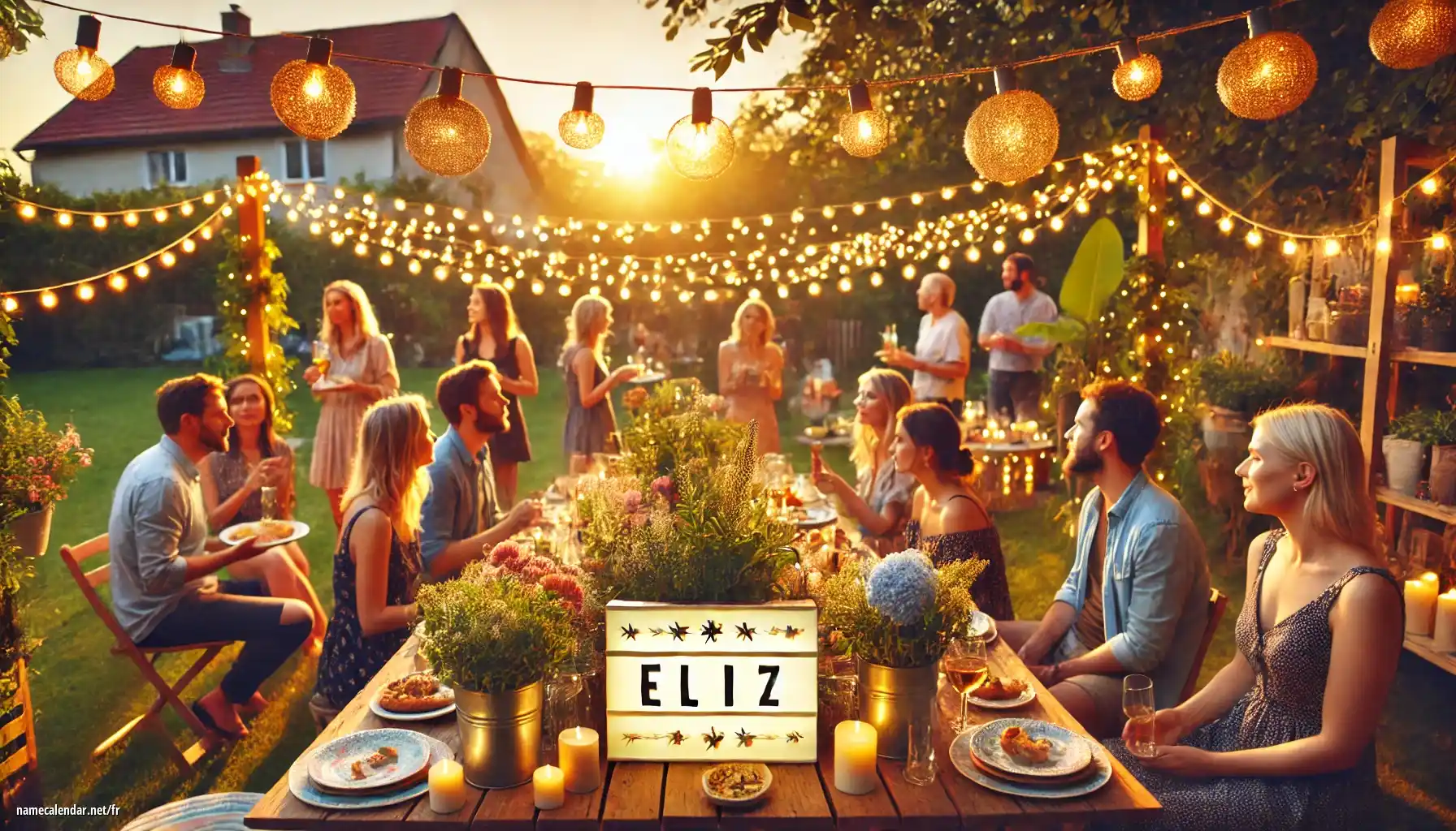 Célébration du jour du nom et du nom - Eliz