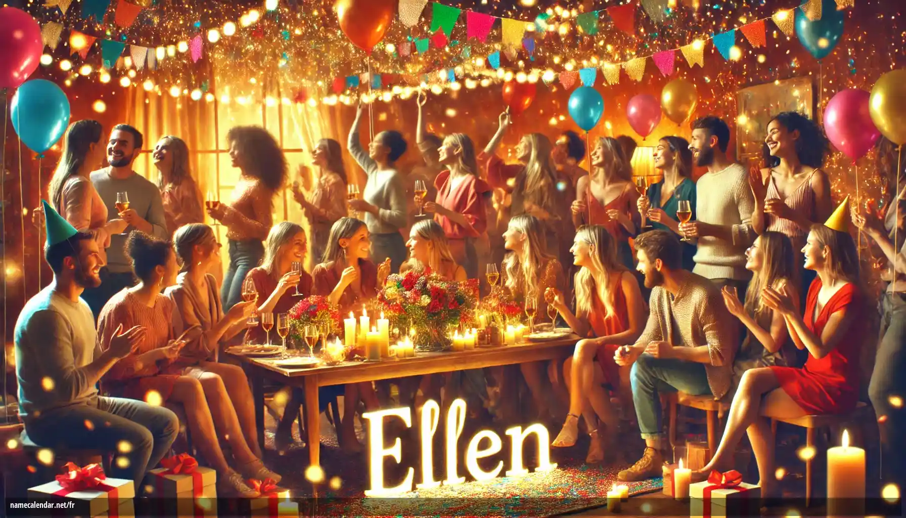 Célébration du jour du nom et du nom - Ellen