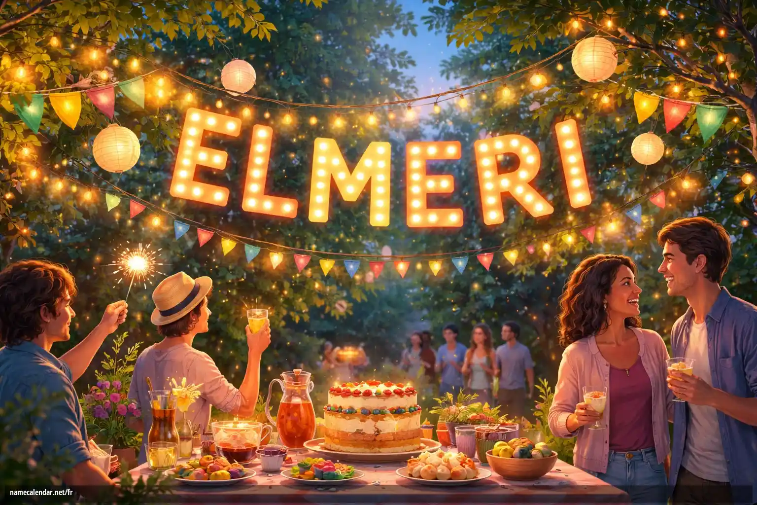 Célébration du jour du nom et du nom - Elmeri