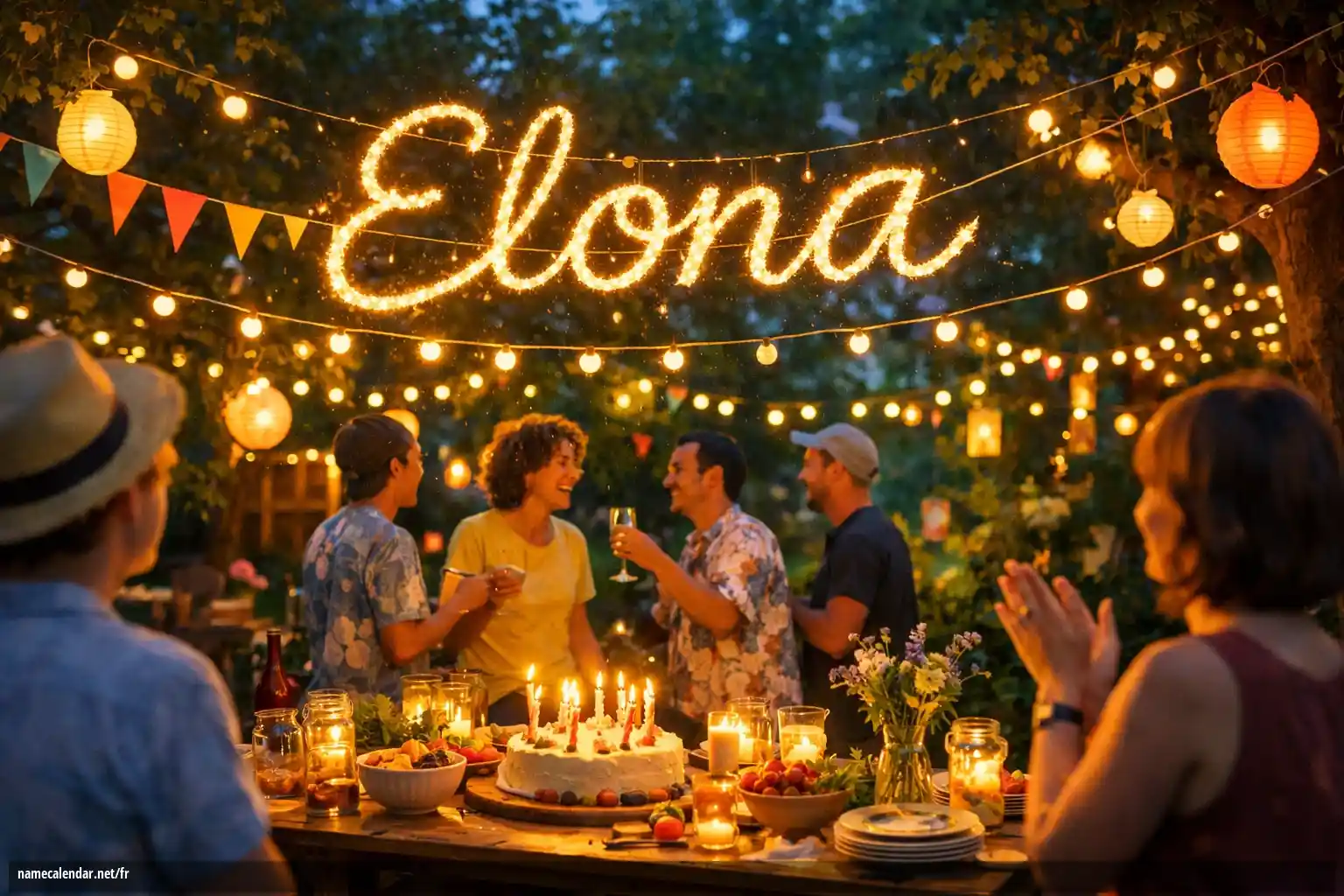 Célébration du jour du nom et du nom - Elona
