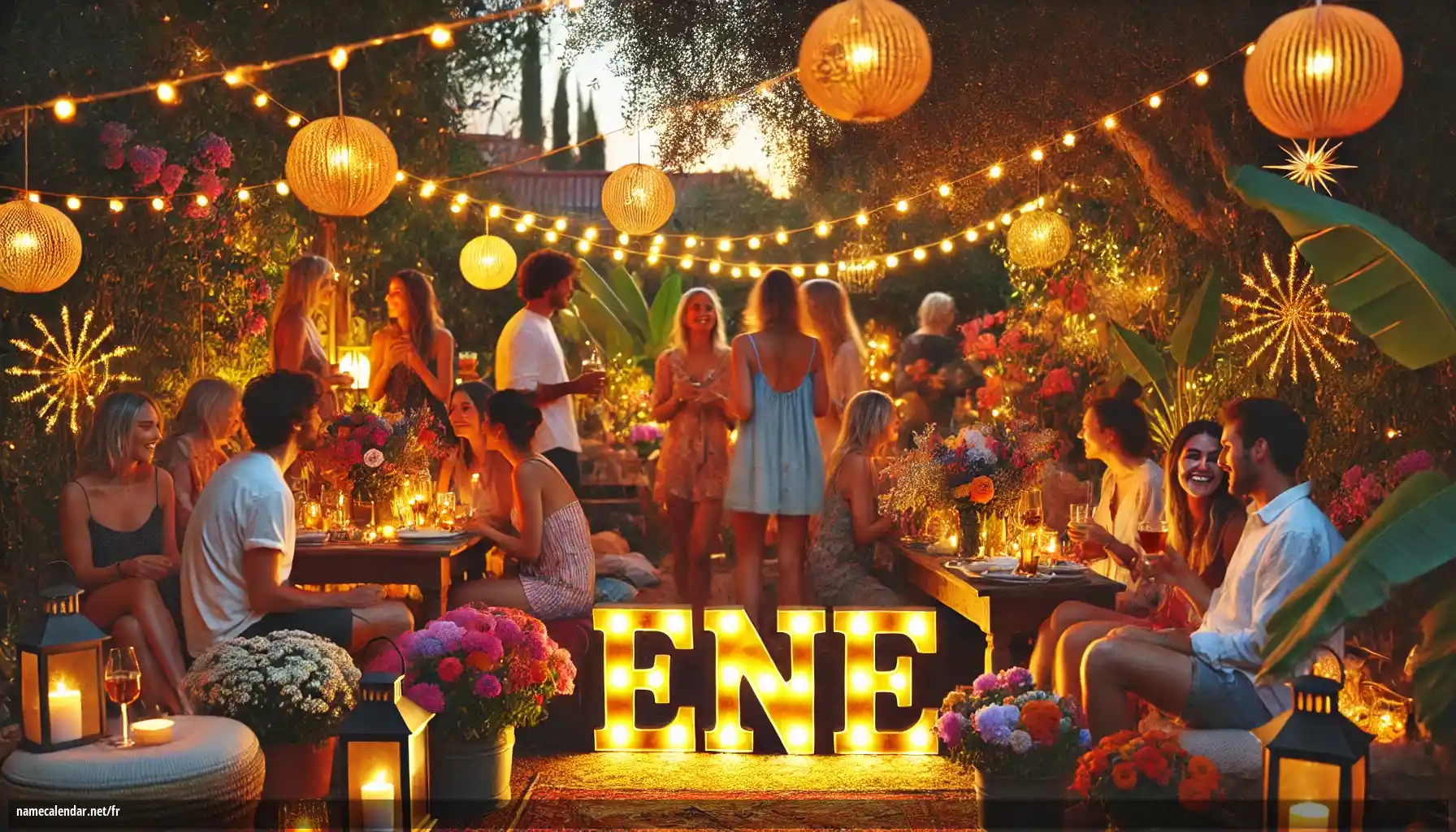 Célébration du jour du nom et du nom - Ene