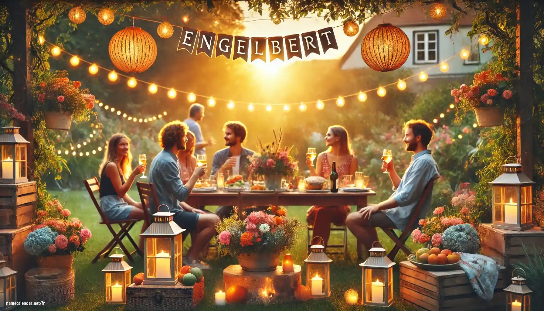 Célébration du jour du nom et du nom - Engelbert