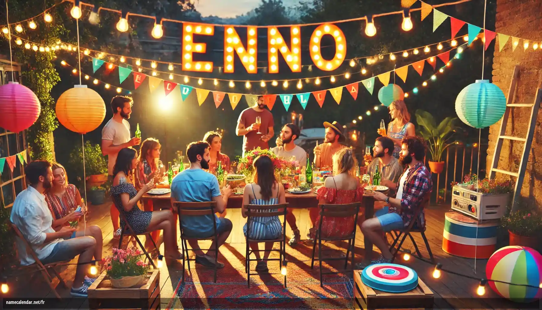 Célébration du jour du nom et du nom - Enno