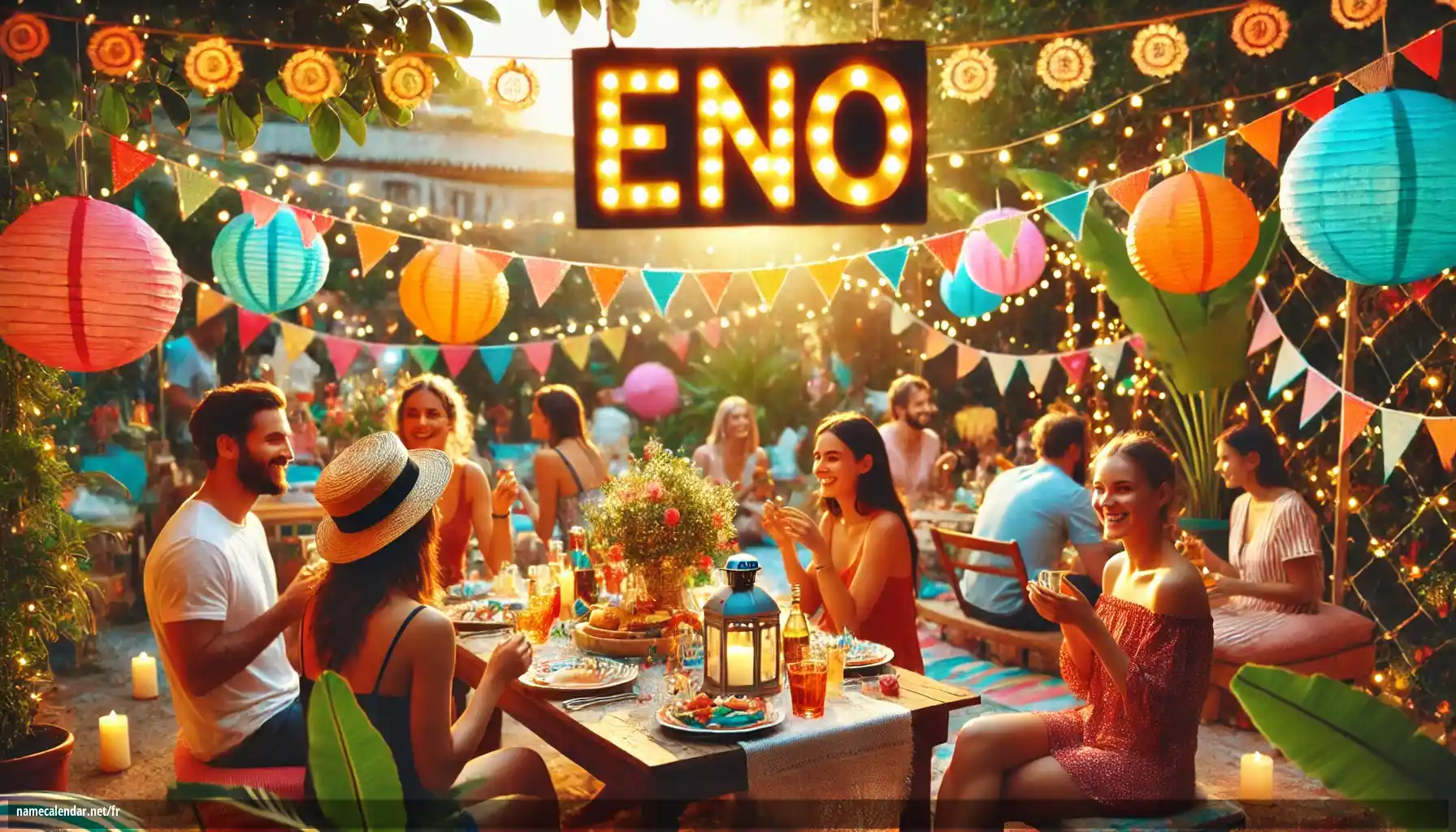 Célébration du jour du nom et du nom - Eno