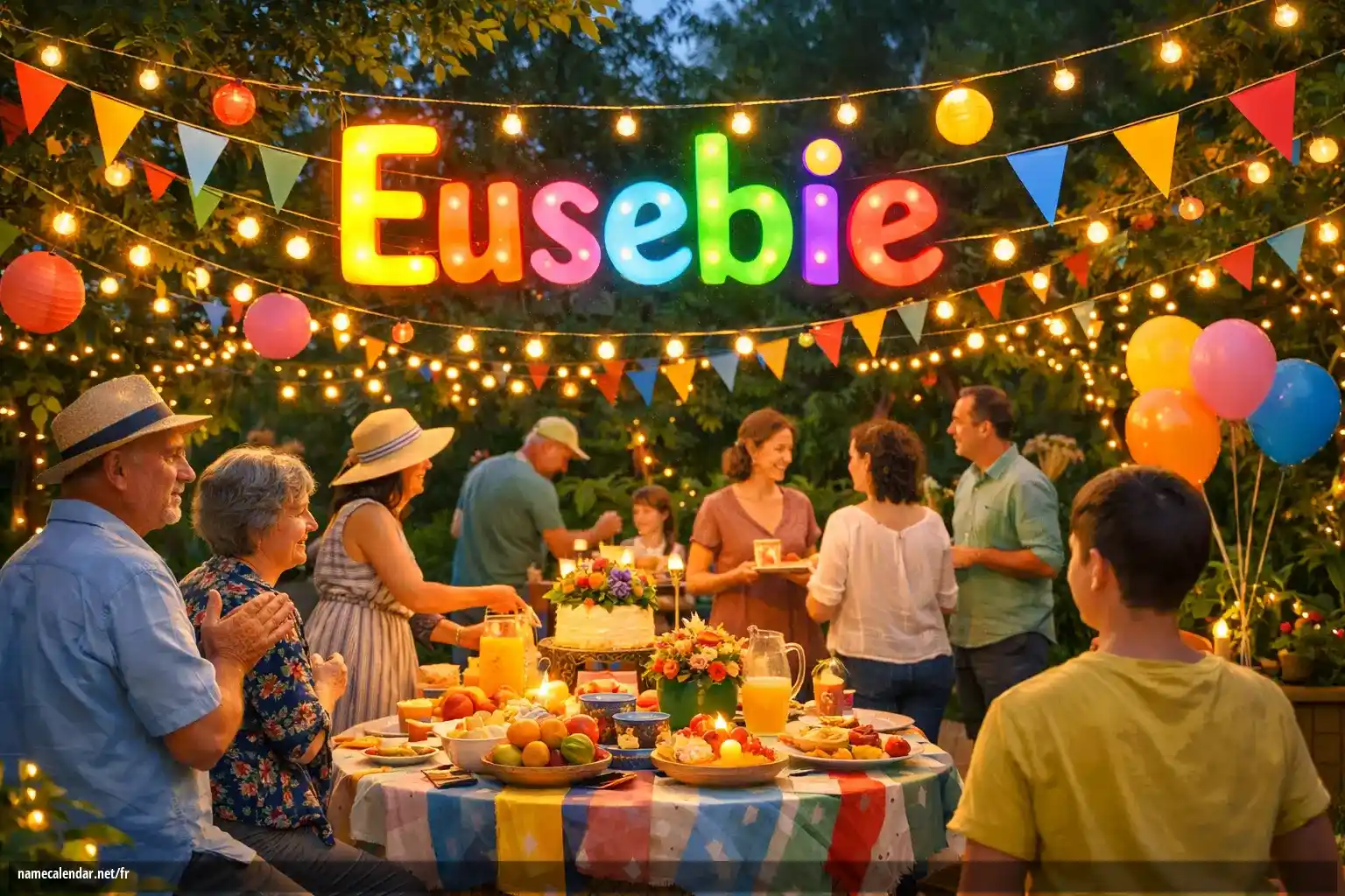 Célébration du jour du nom et du nom - Eusebie