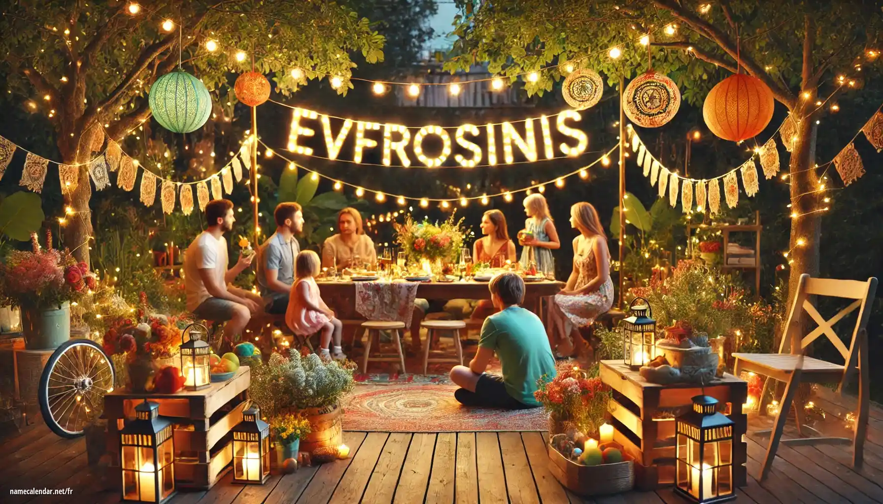 Célébration du jour du nom et du nom - Evfrosinis