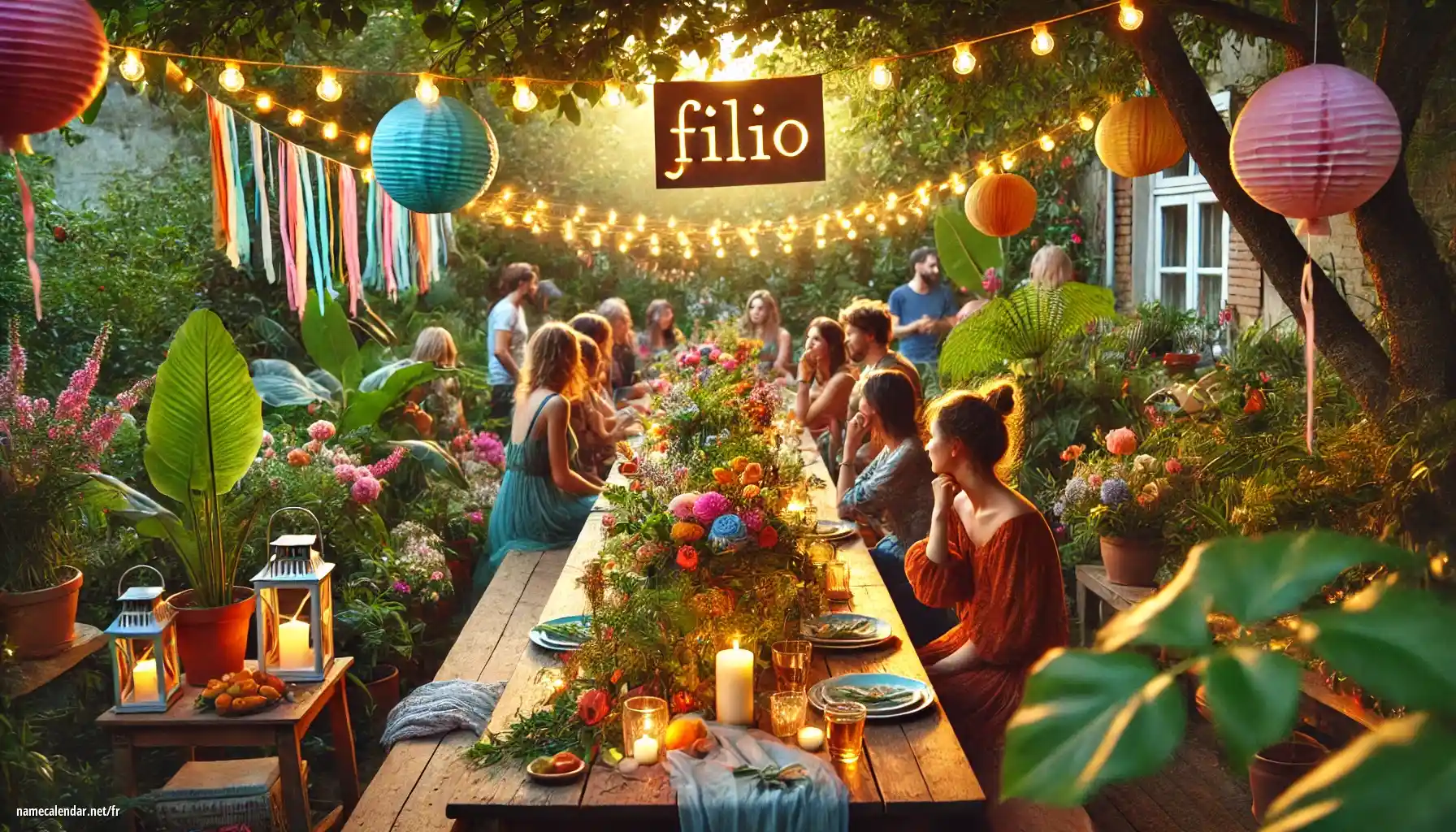 Célébration du jour du nom et du nom - Filio