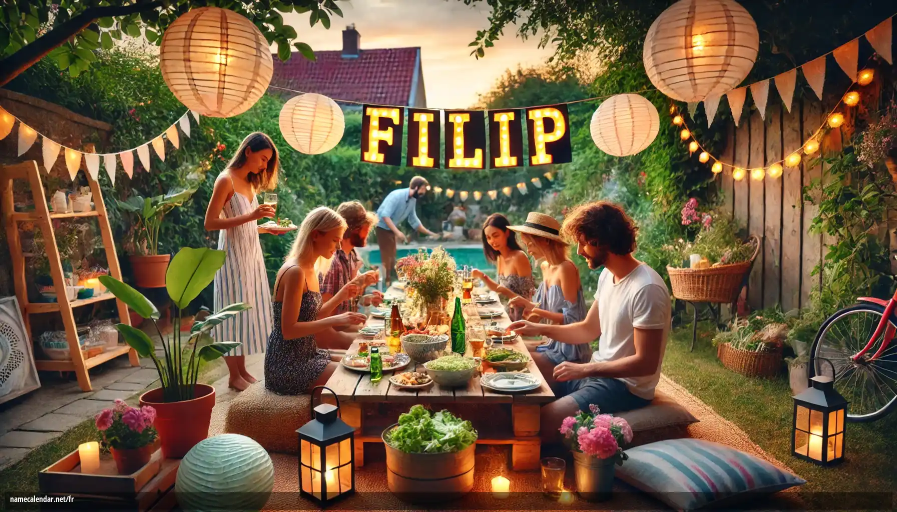 Célébration du jour du nom et du nom - Filip