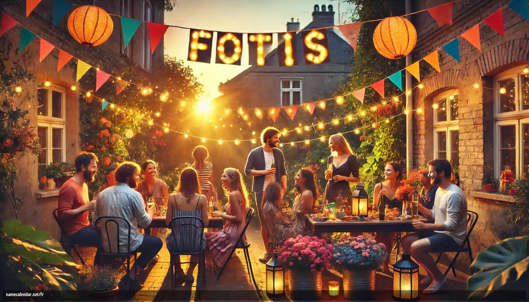 Célébration du jour du nom et du nom - Fotis