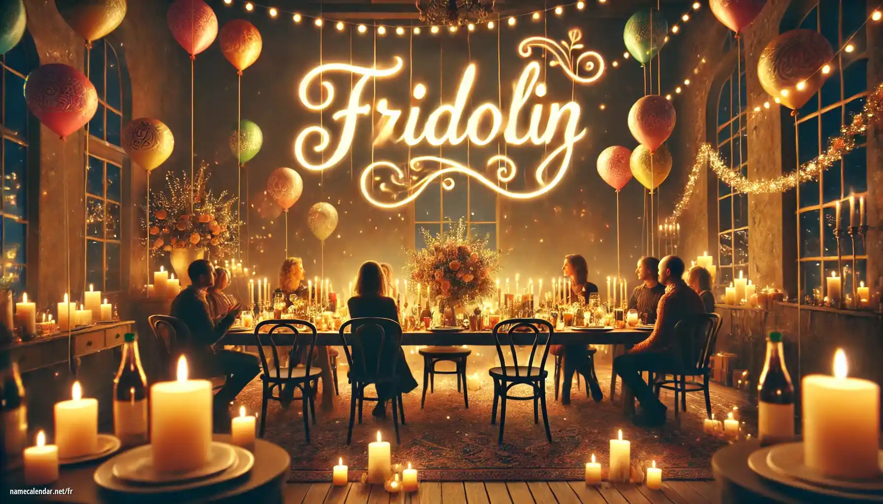 Célébration du jour du nom et du nom - Fridolin