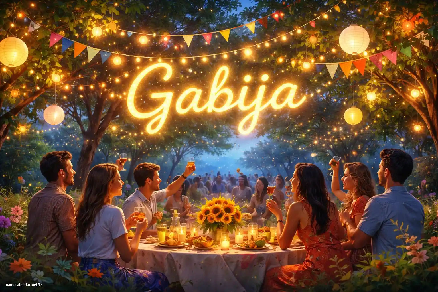 Célébration du jour du nom et du nom - Gabija