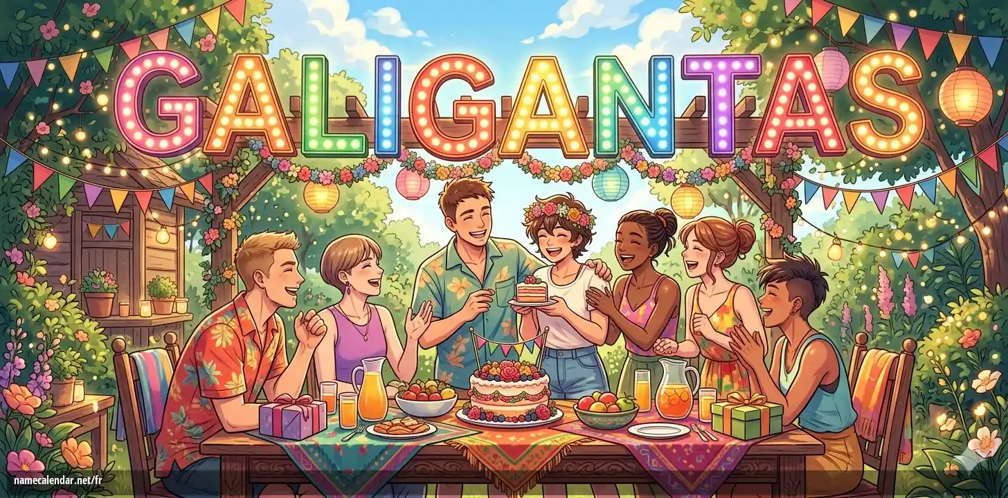 Célébration du jour du nom et du nom - Galigantas