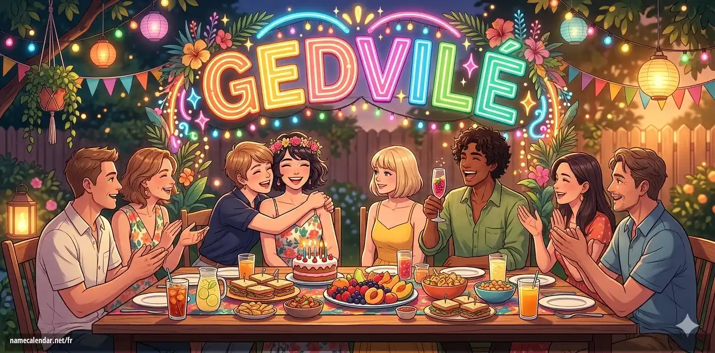 Célébration du jour du nom et du nom - Gedvile