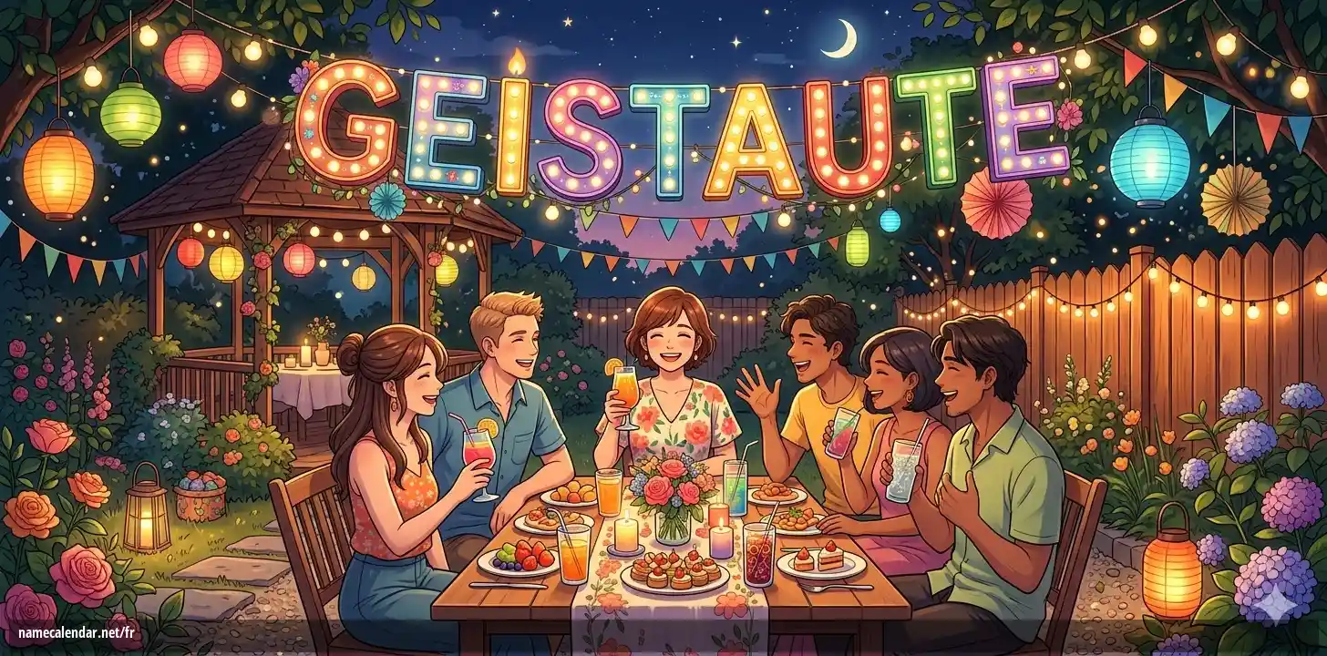 Célébration du jour du nom et du nom - Geistaute