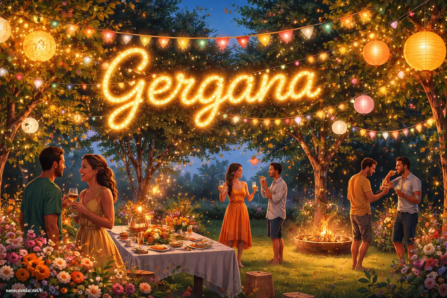 Célébration du jour du nom et du nom - Gergana