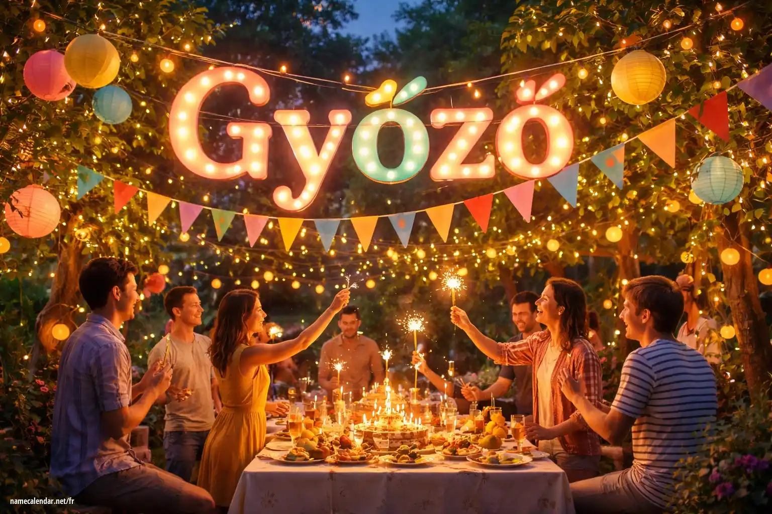 Célébration du jour du nom et du nom - Győző