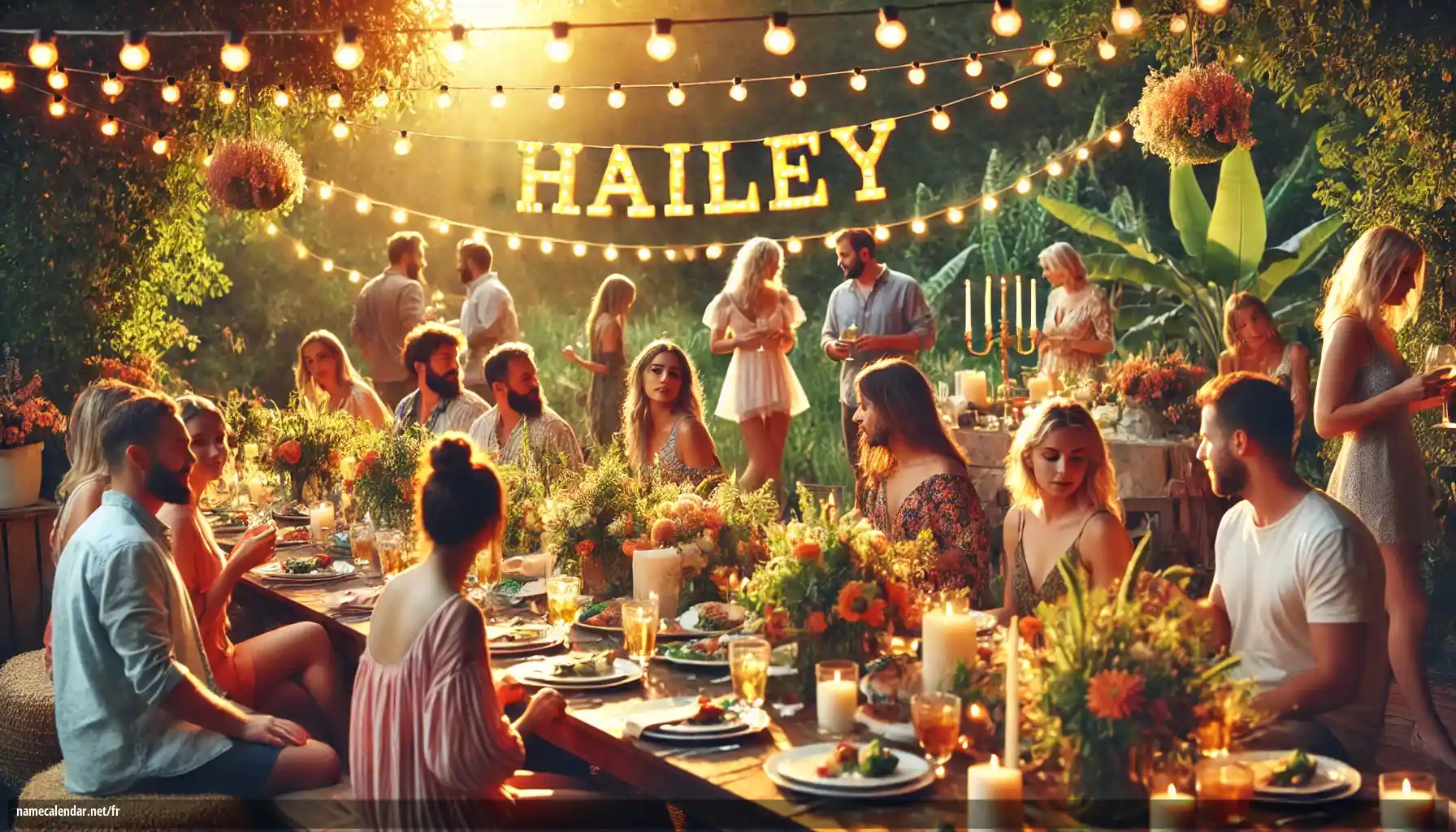 Célébration du jour du nom et du nom - Hailey