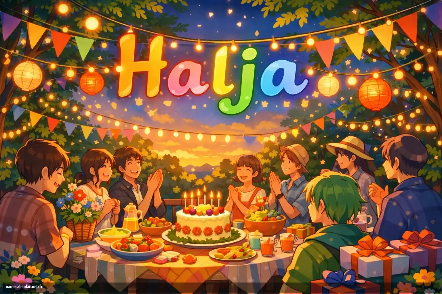 Célébration du jour du nom et du nom - Halja