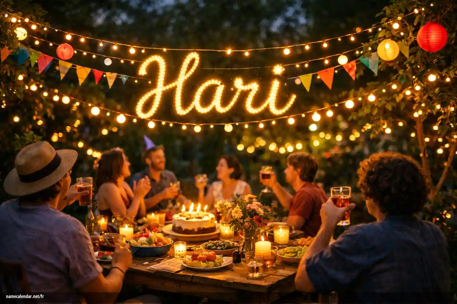 Célébration du jour du nom et du nom - Hari