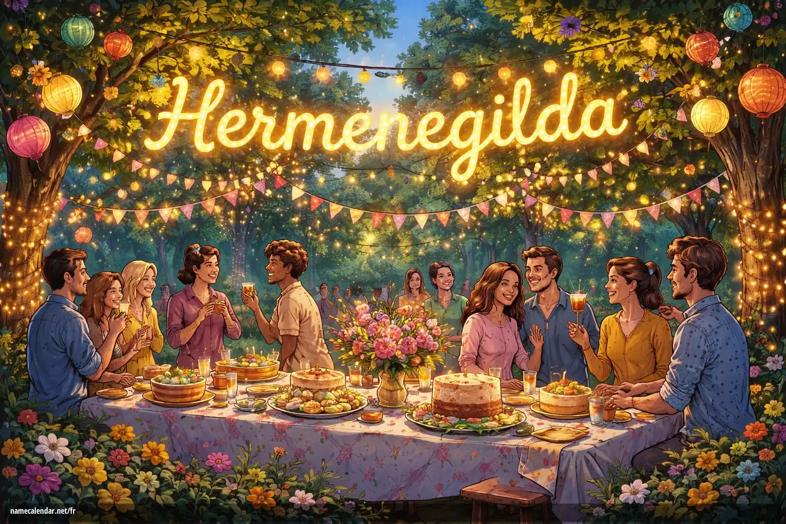 Célébration du jour du nom et du nom - Hermenegilda