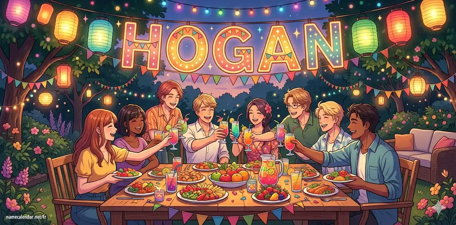 Célébration du jour du nom et du nom - Hogan