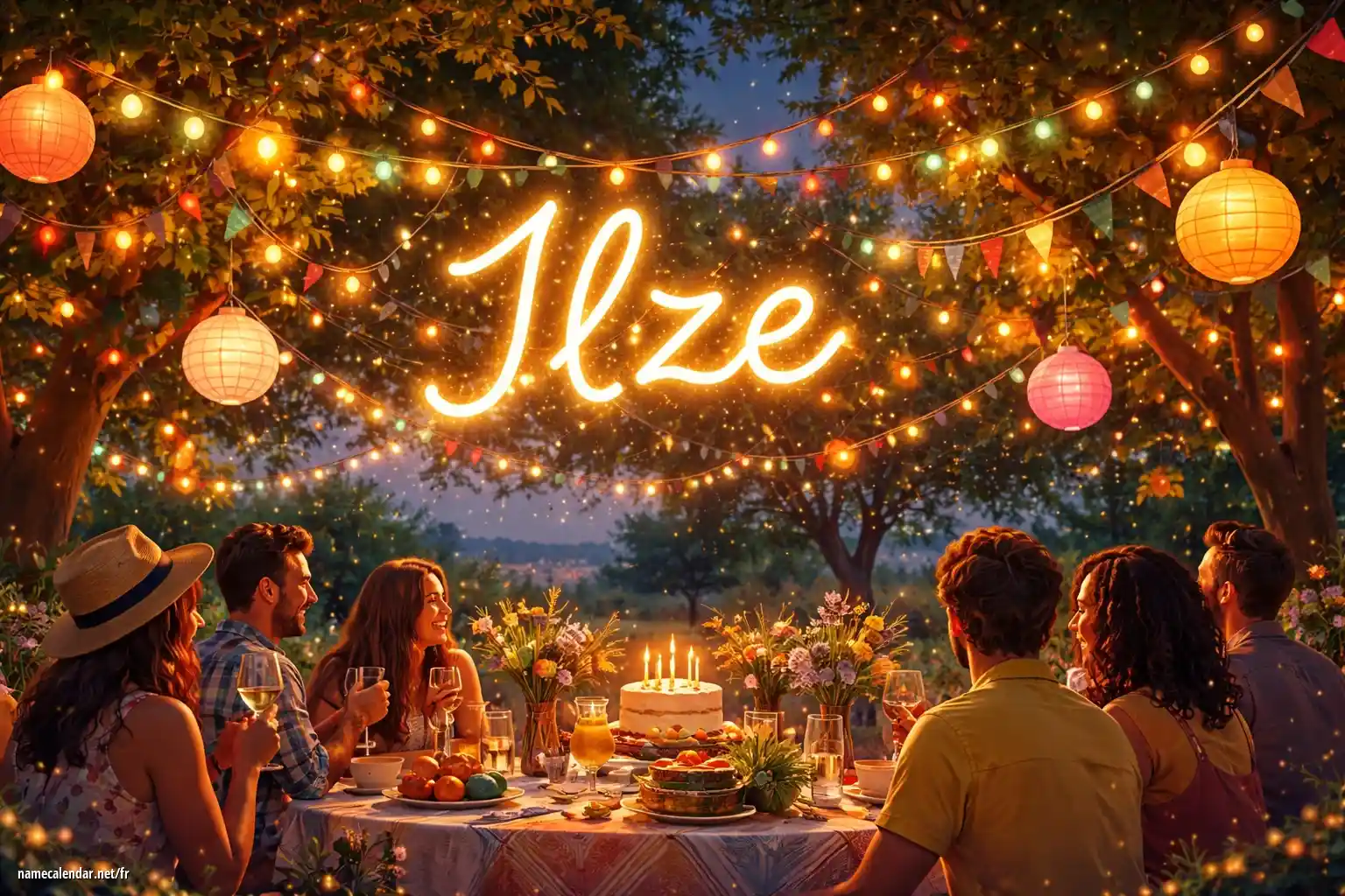 Célébration du jour du nom et du nom - Ilze