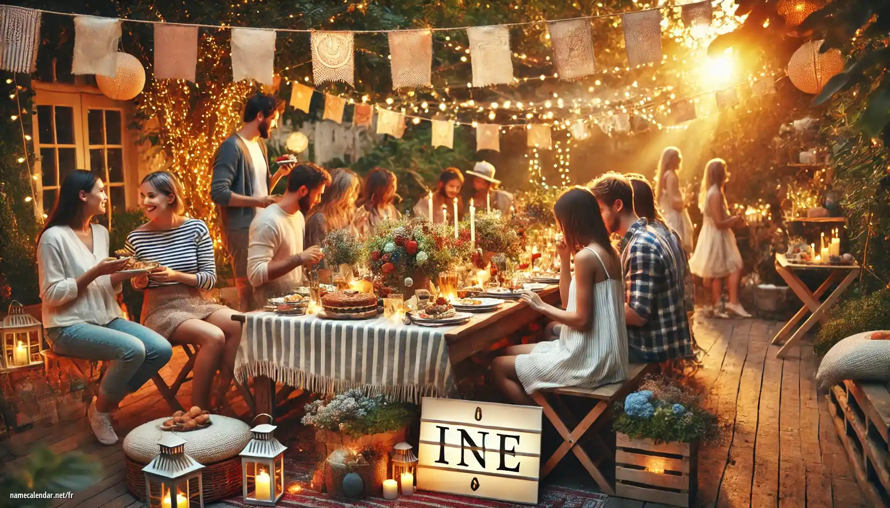 Célébration du jour du nom et du nom - Ine