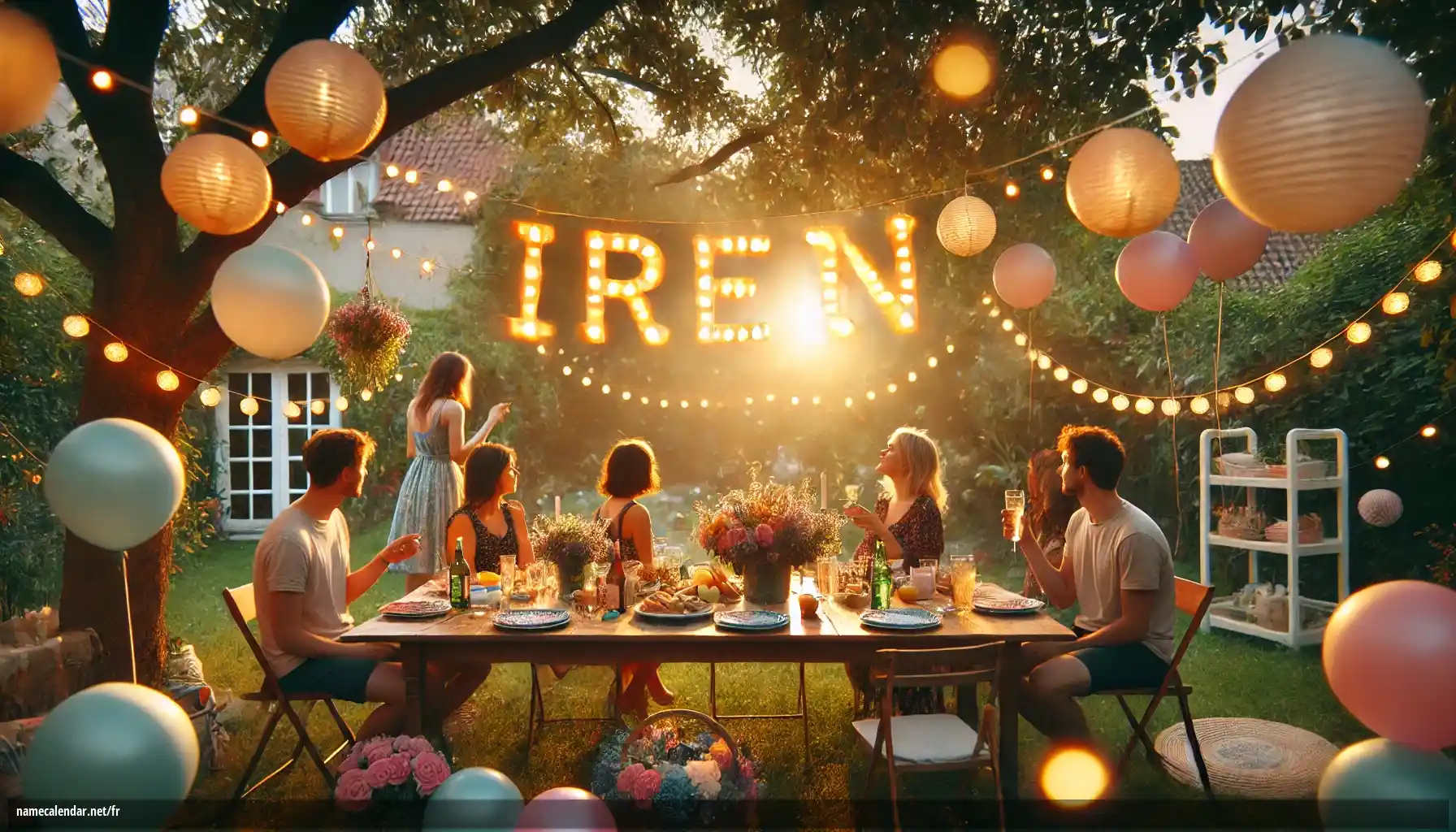 Célébration du jour du nom et du nom - Irén