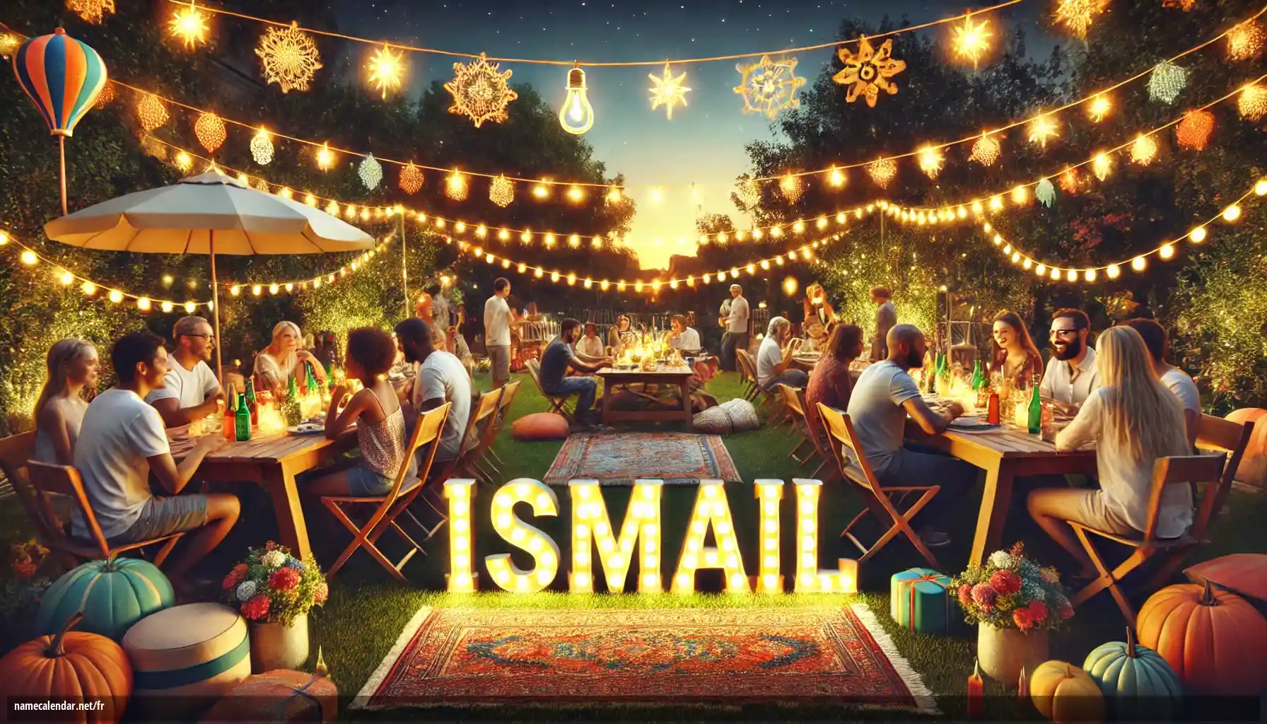 Célébration du jour du nom et du nom - Ismail