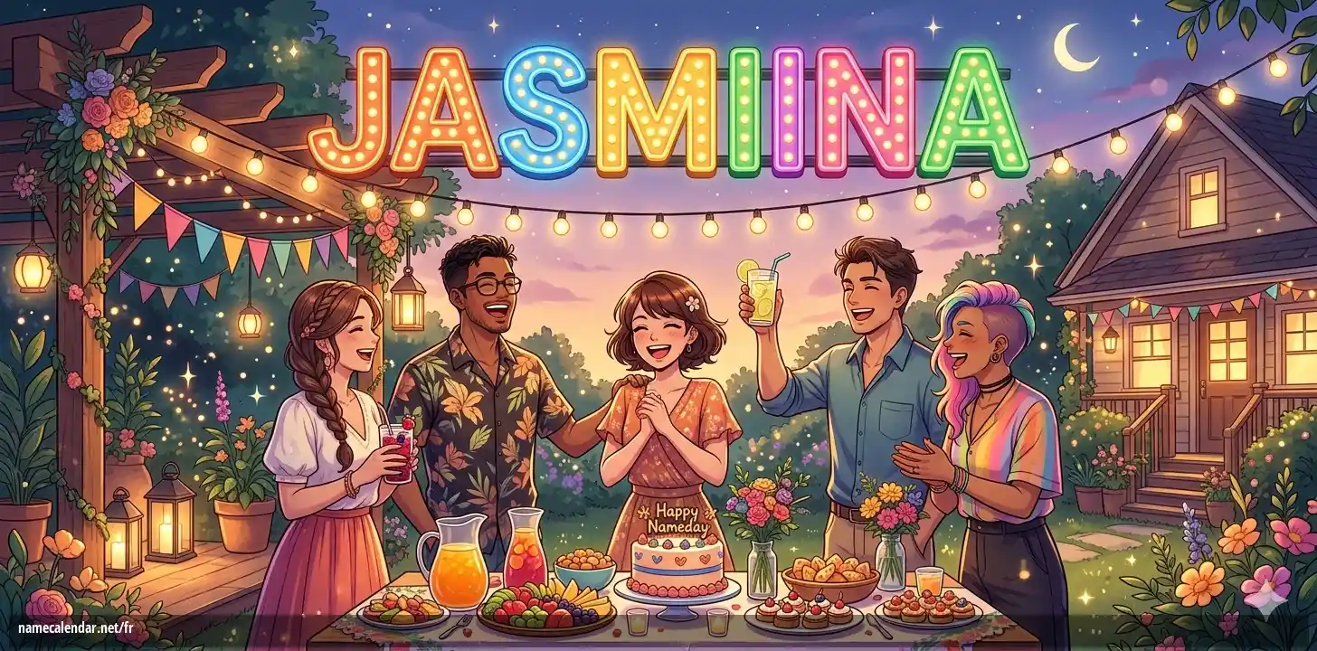 Célébration du jour du nom et du nom - Jasmiina