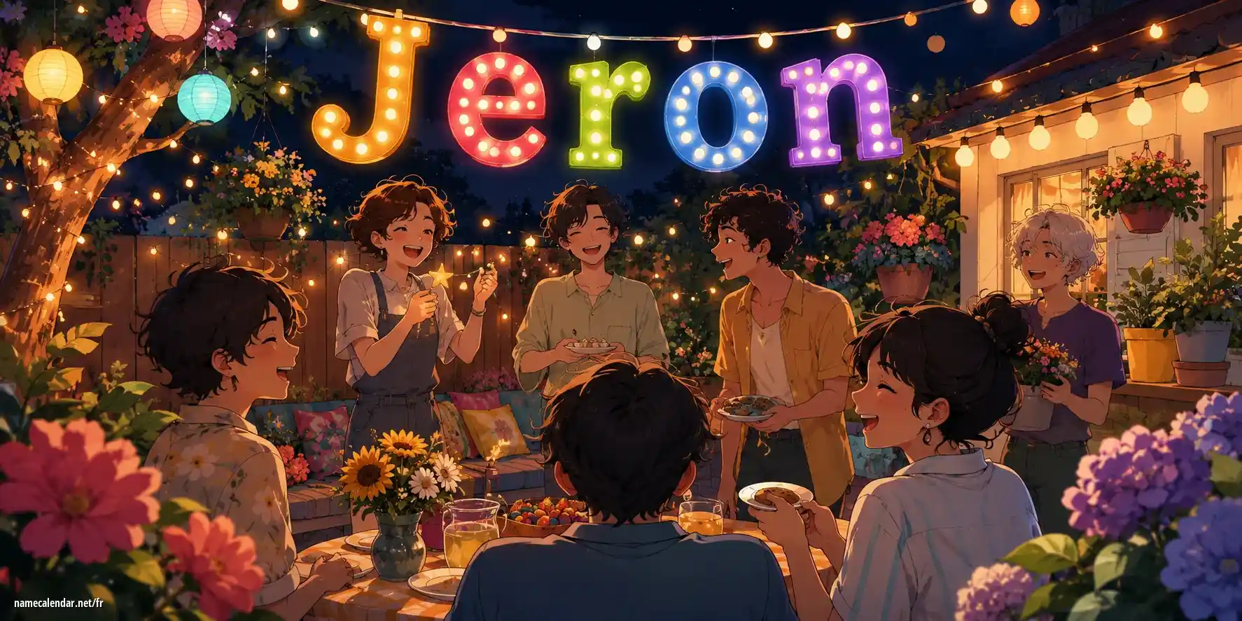 Célébration du jour du nom et du nom - Jeron