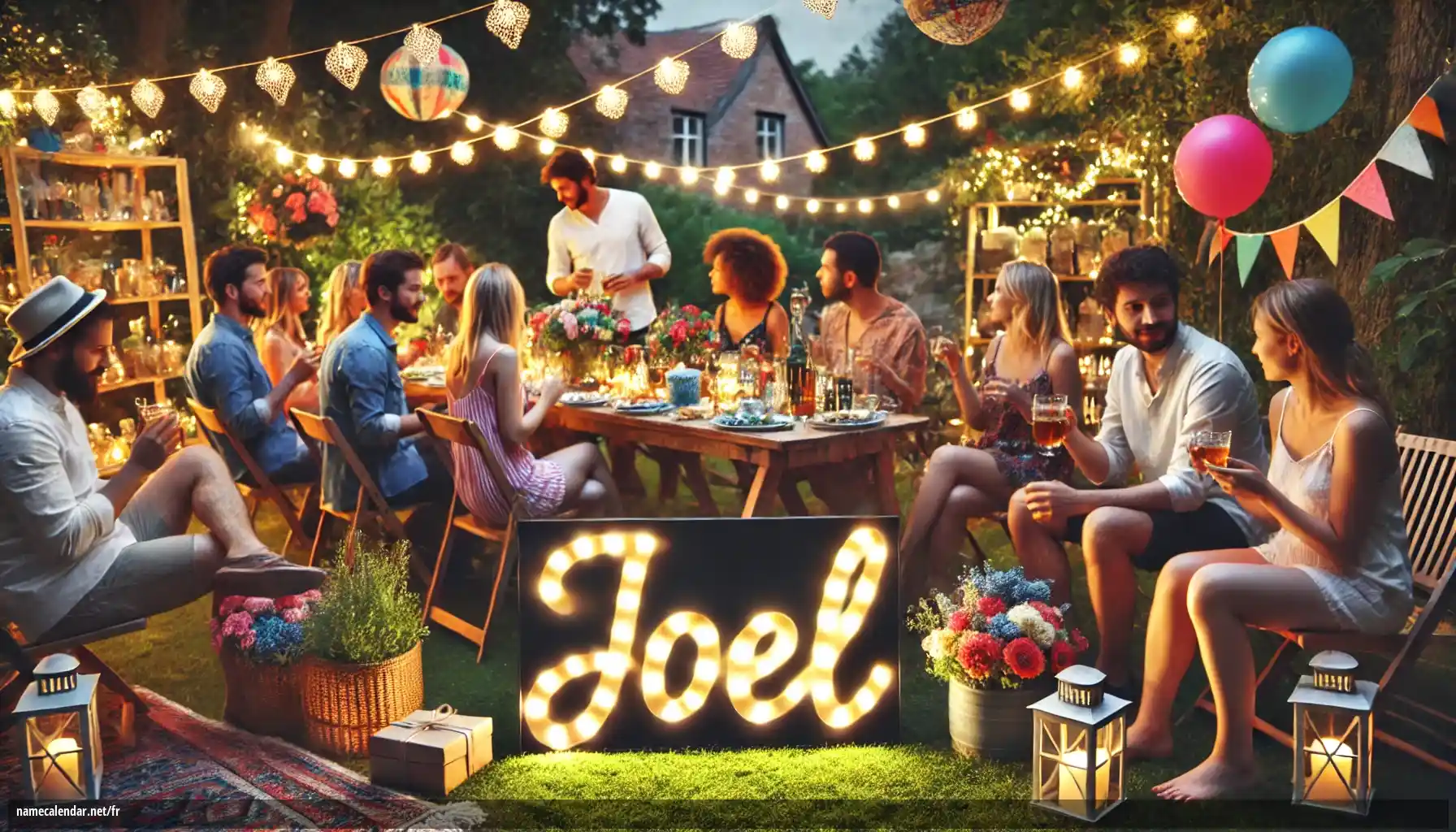 Célébration du jour du nom et du nom - Joël