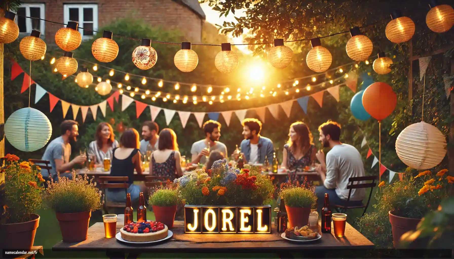 Célébration du jour du nom et du nom - Jorel