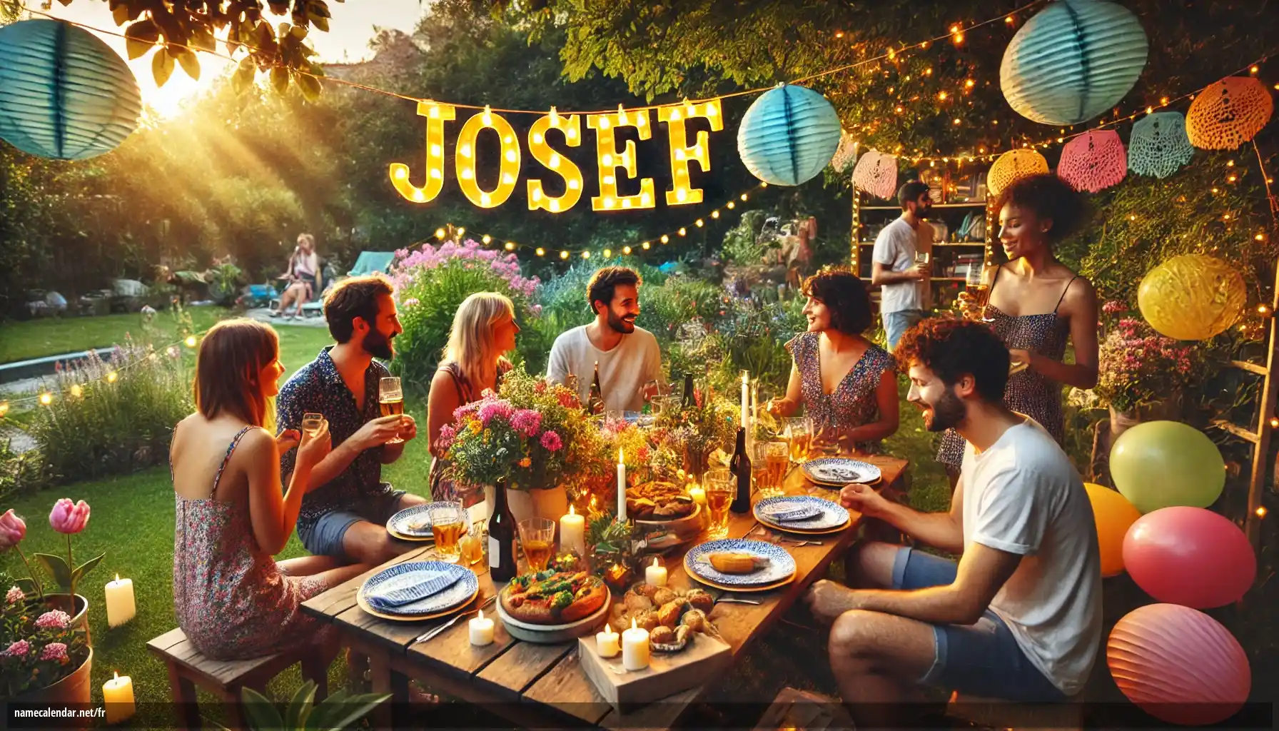 Célébration du jour du nom et du nom - Josef