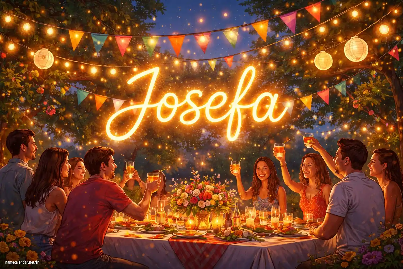 Célébration du jour du nom et du nom - Josefa