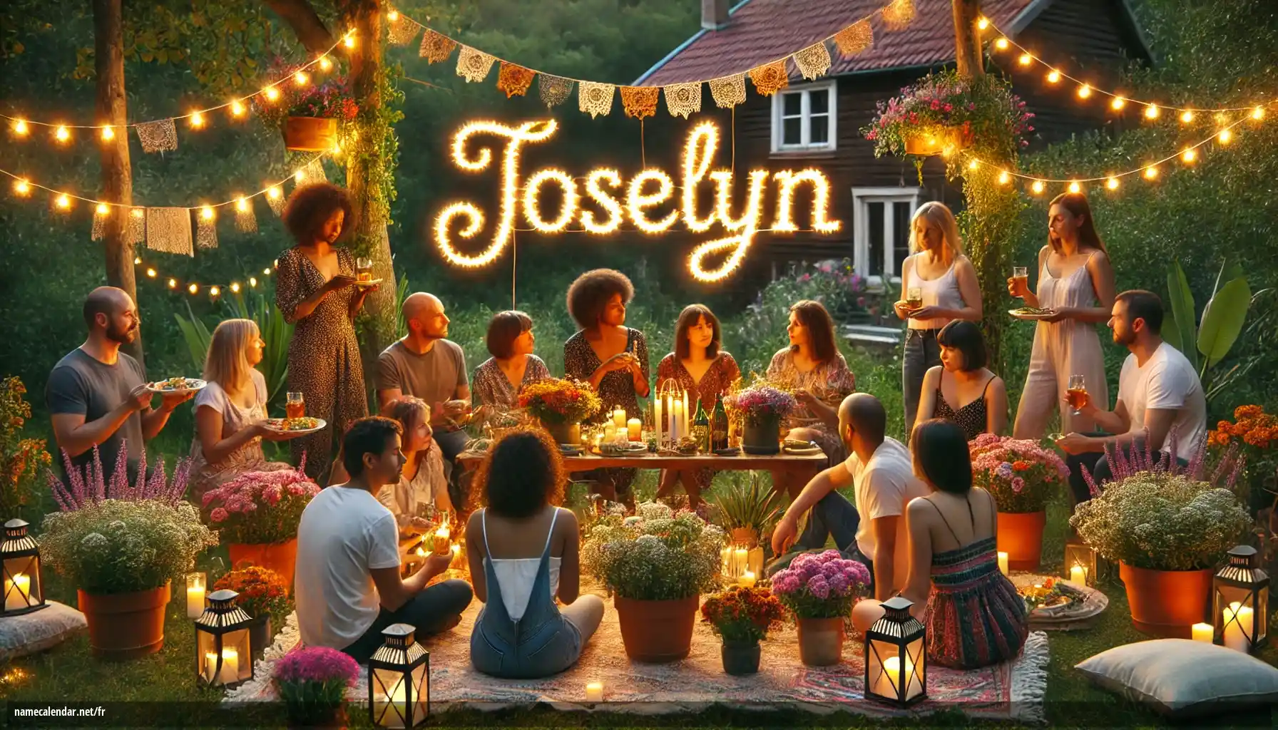 Célébration du jour du nom et du nom - Joselyn