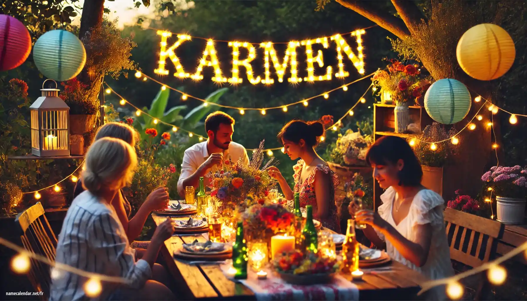 Célébration du jour du nom et du nom - Kármen