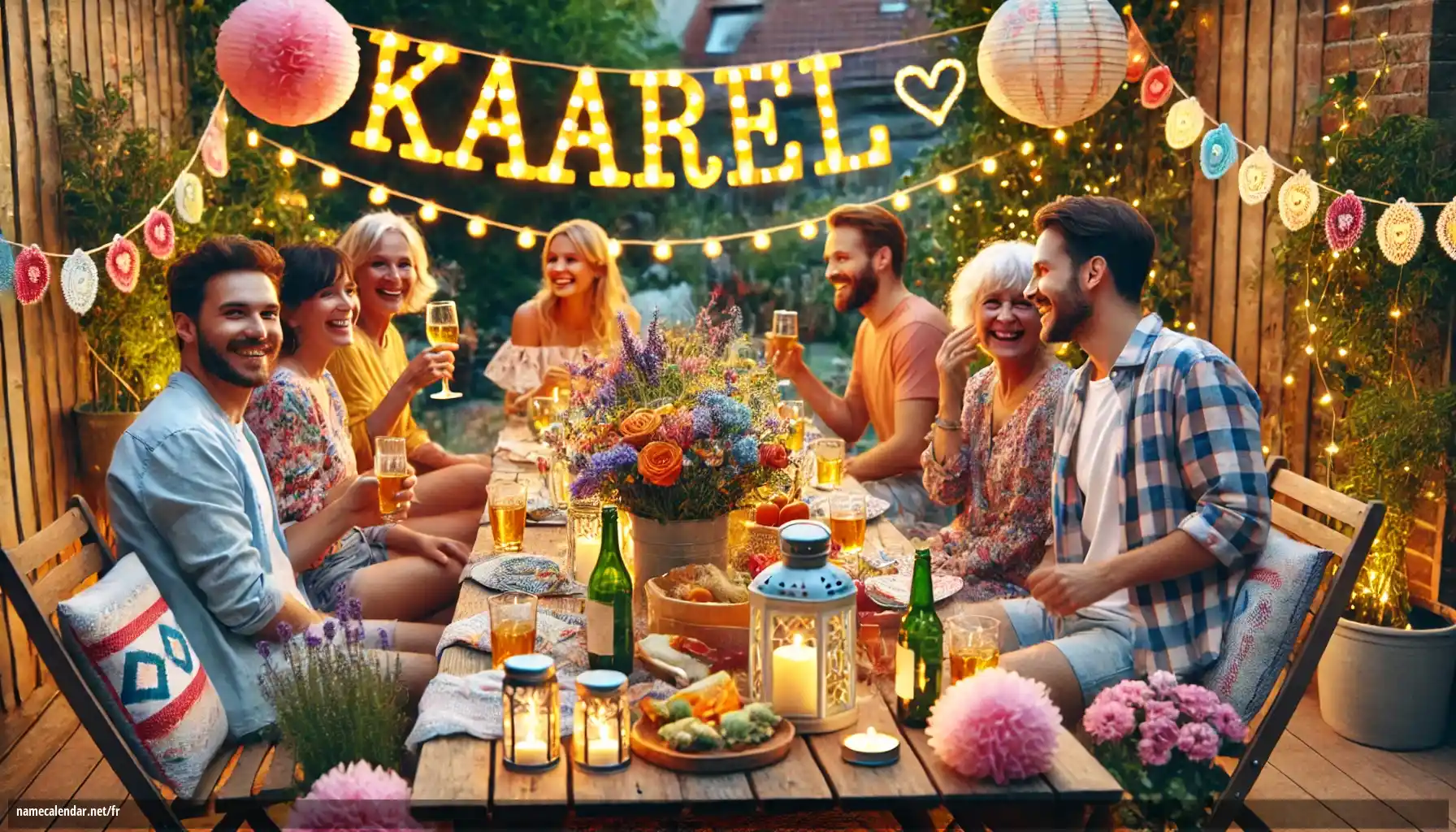 Célébration du jour du nom et du nom - Kaarel