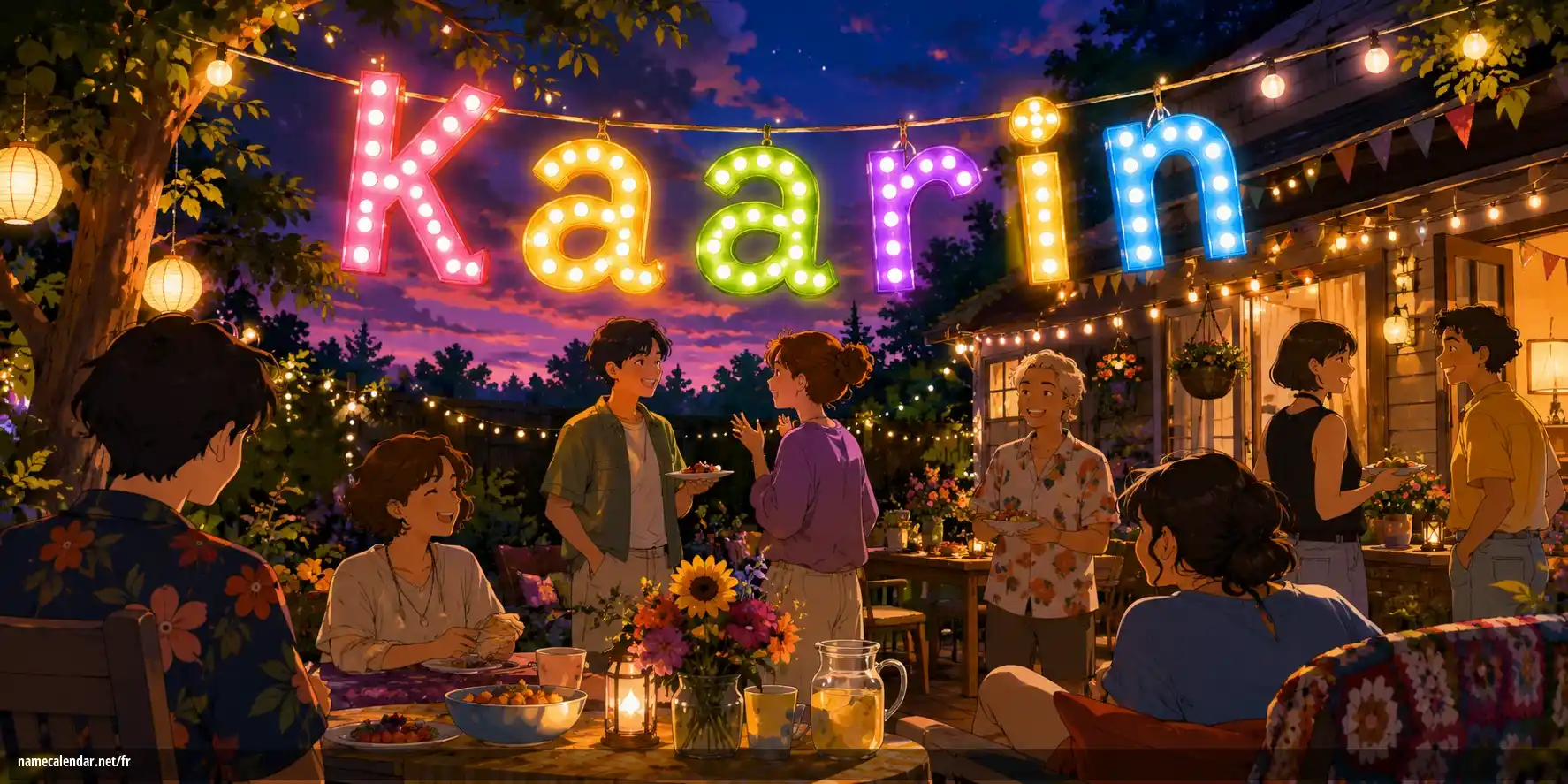 Célébration du jour du nom et du nom - Kaarin