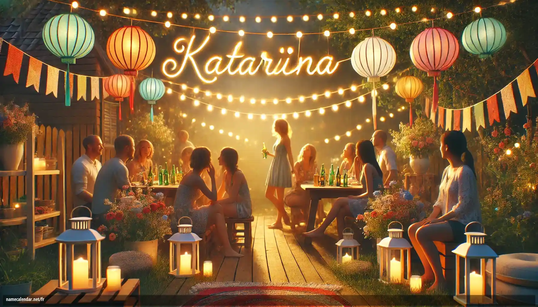 Célébration du jour du nom et du nom - Katariina
