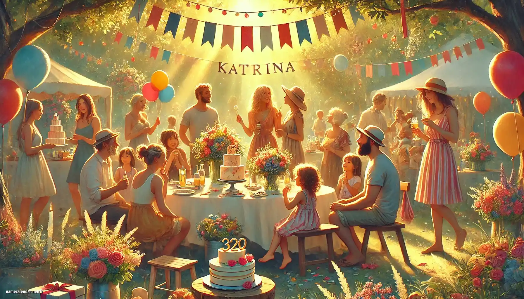 Célébration du jour du nom et du nom - Katrina