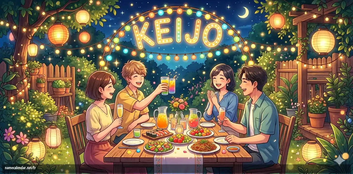 Célébration du jour du nom et du nom - Keijo