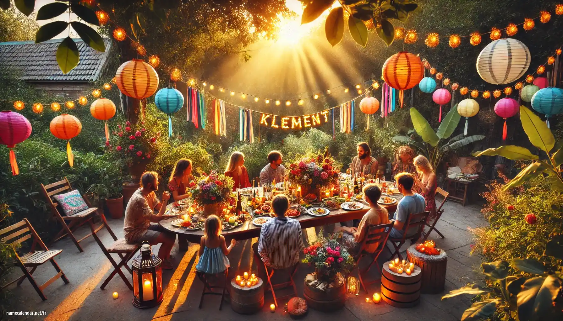 Célébration du jour du nom et du nom - Klement