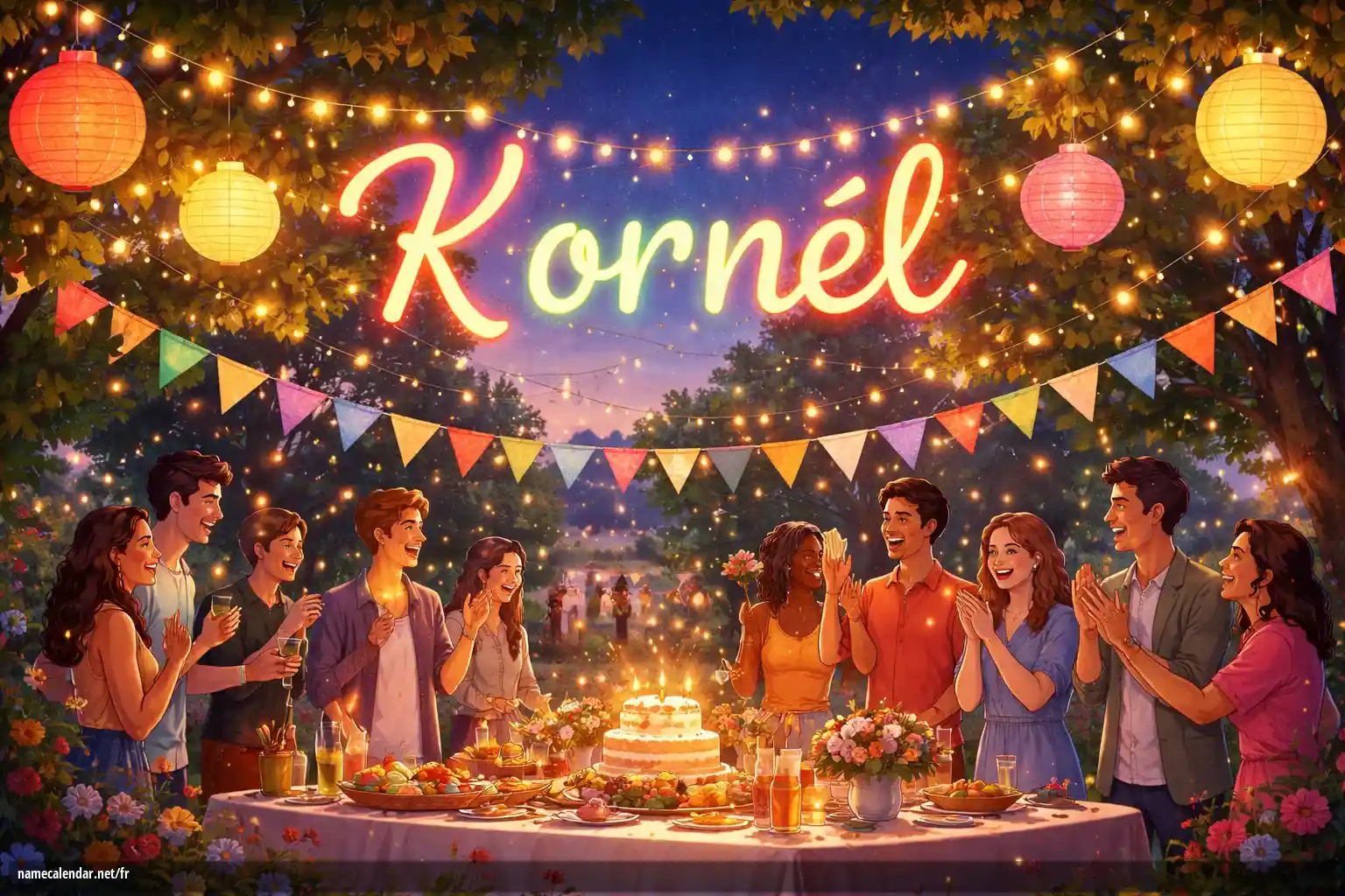 Célébration du jour du nom et du nom - Kornél