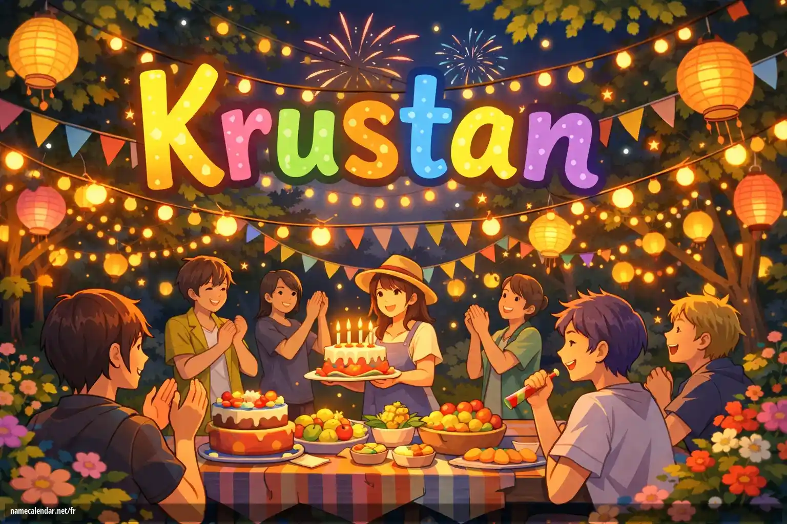 Célébration du jour du nom et du nom - Krustan