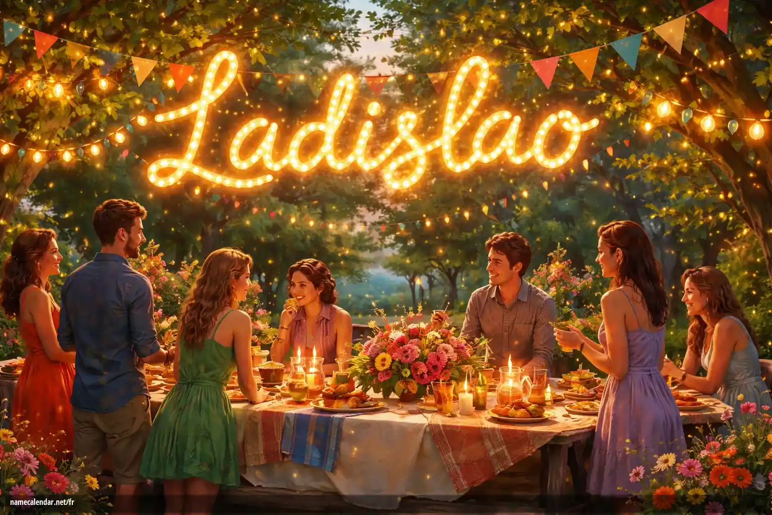 Célébration du jour du nom et du nom - Ladislao