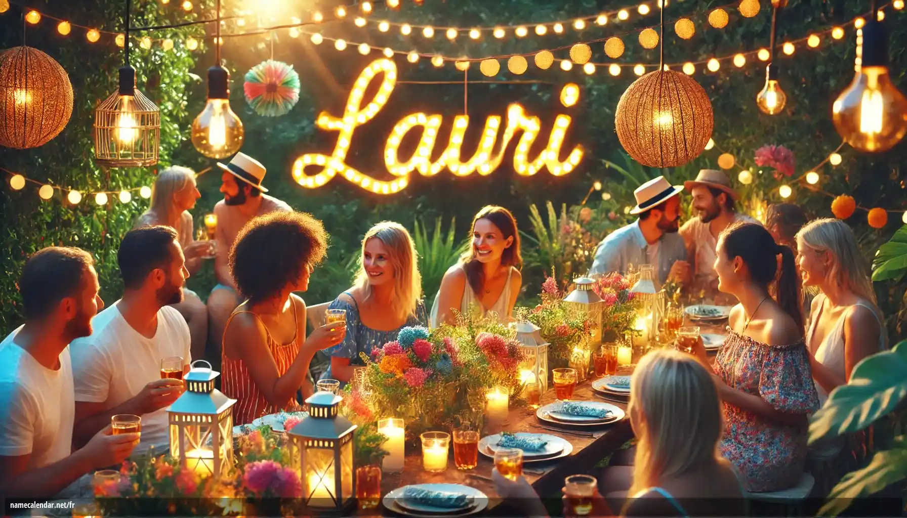 Célébration du jour du nom et du nom - Lauri